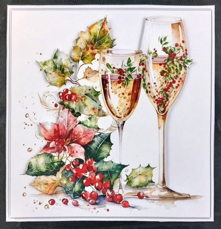 8x8 Mini Kit, Beautiful Christmas Cheer by Linda Short