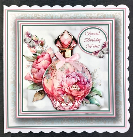 The floral perfume Topper kit  by Linda Short