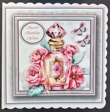 The floral perfume Topper kit  by Linda Short