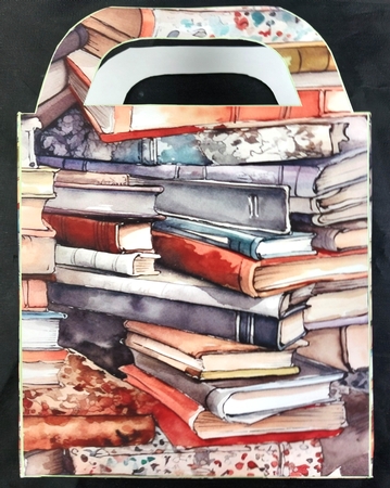 All about the books gift bag 2 by Linda Short