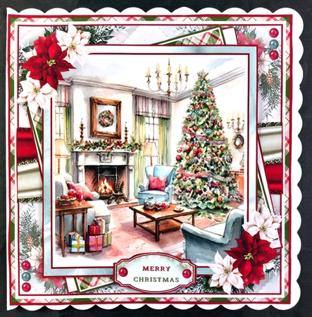 Cozy Christmas Room 03 Mini Page Kit  by Linda Short