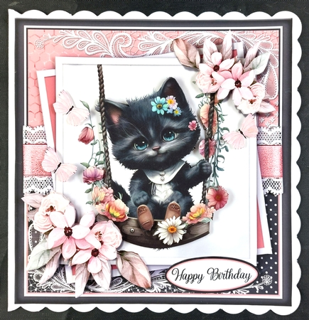 Cutie Cat two by Linda Short