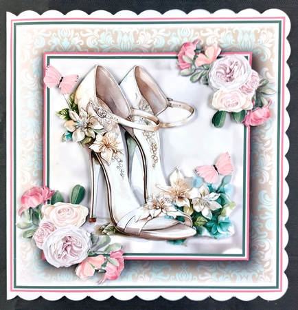 The Floral Shoe 1  by Linda Short