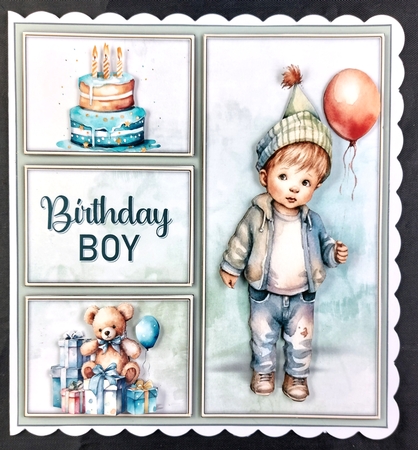 Birthday Boy mini kit by Linda Short