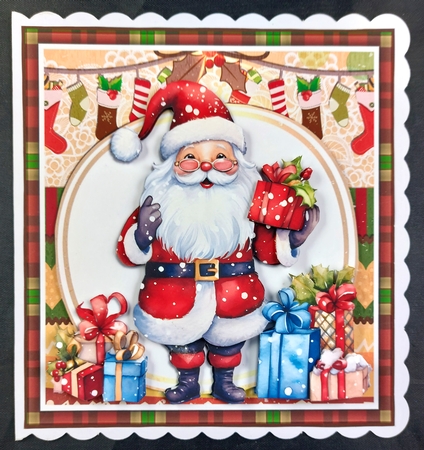 Santa Claus mini kit by Linda Short