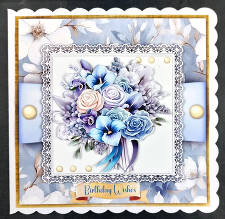 8x8 Mini Kit Gorgeous Lily Bouquets by Linda Short