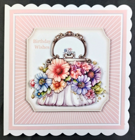 6 Floral handbag toppers 2 by Linda Short