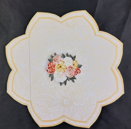 Sunny Flowers - Petal Shaped Card Mini Kit by Linda Short