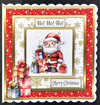 SC Santa with gifts by Linda Short