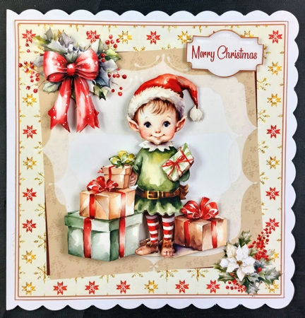 Little Christmas elf mini kit by Linda Short