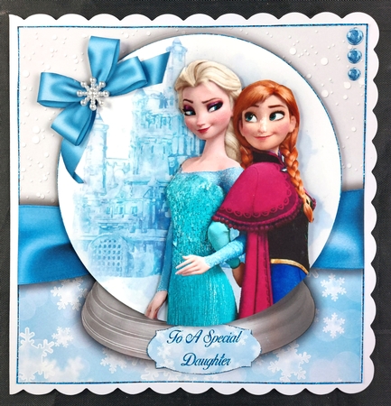 Frozen Snow Globe Mini Kit    7X7 by Linda Short
