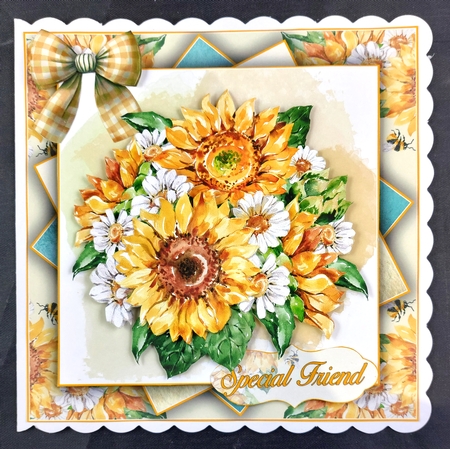  The Sunflower Mini Kit    7X7 by Linda Short