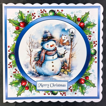 SC Frosty the snowman by Linda Short