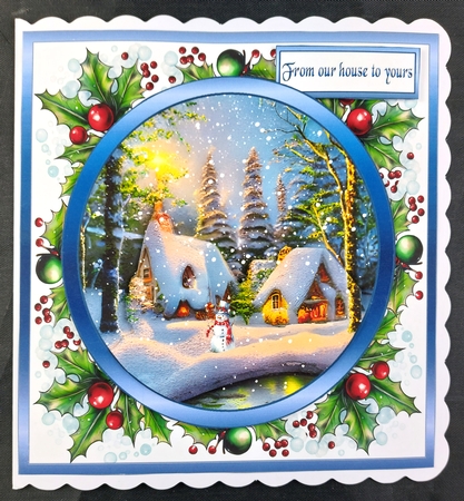 SC Snowy cottages by Linda Short