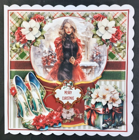 Glamour Snow Globe 02 Mini Page Kit by Linda Short