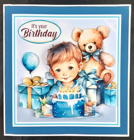Birthday Boy mini kt by Linda Short
