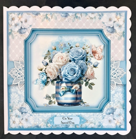 Shades of blue by Linda Short