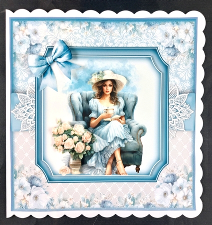 Shades of blue by Linda Short