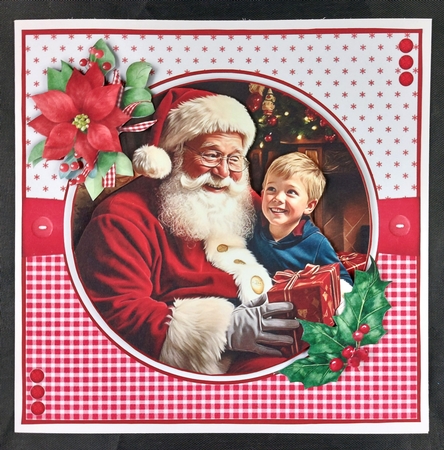 Santa Visits #1 by Linda Short