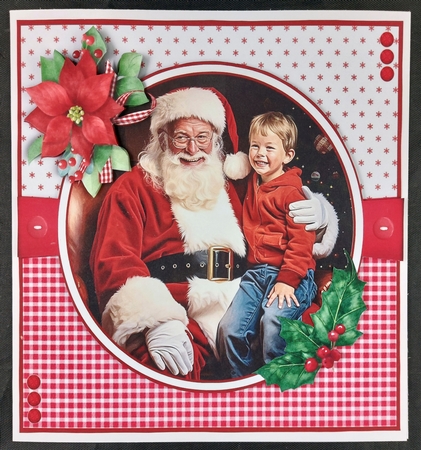 Santa Visits #1 by Linda Short