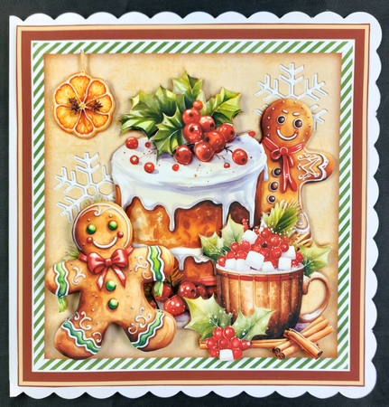 Gingerbread Christmas mini kit by Linda Short