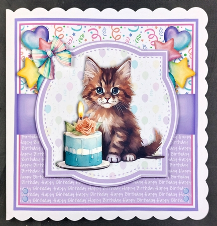 BIRTHDAY CATS by Linda Short