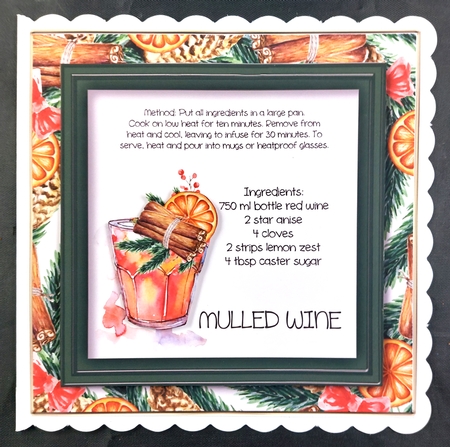 Christmas Cocktails Multi Topper Kit by Linda Short