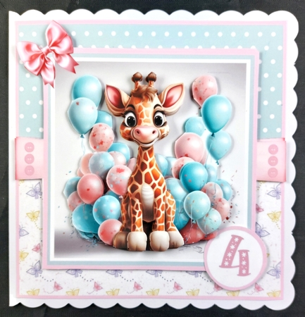 Birthday Giraffe by Linda Short