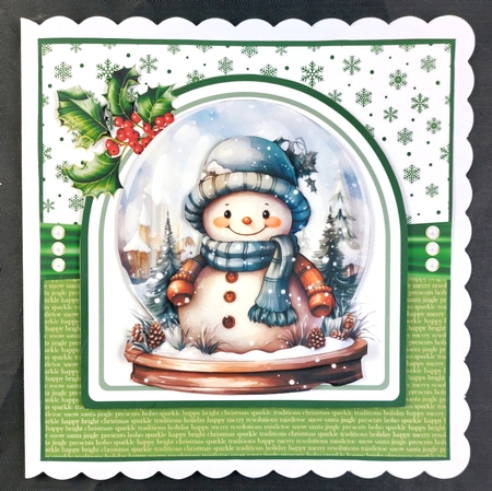 Snowman Snowglobes by Linda Short
