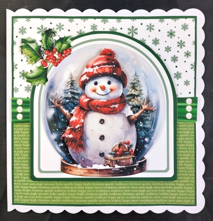 Snowman Snowglobes by Linda Short