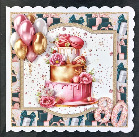 Congratulations On Your 80th Birthday Celebration - Mini Kit by Linda Short