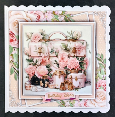 8x8 Mini Kit , Beautiful Bag and Roses by Linda Short