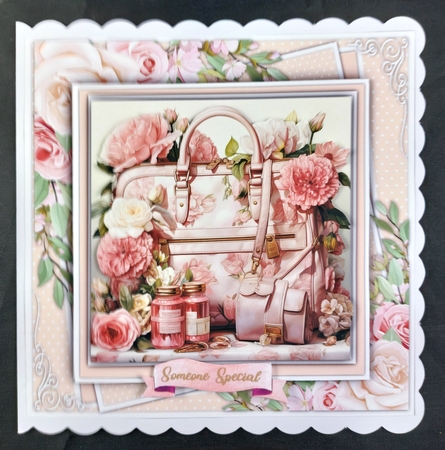 8x8 Mini Kit , Beautiful Bag and Roses by Linda Short