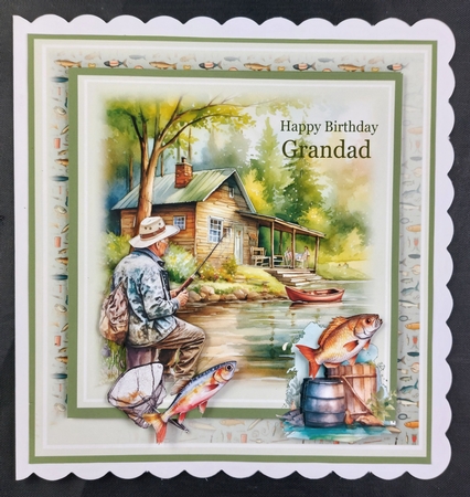 Grandpas fishing again by Linda Short