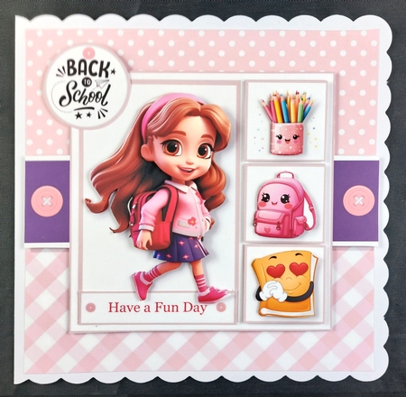 Back To School Girl by Linda Short
