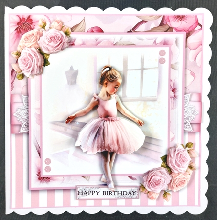 Cute Ballet Dancer by Linda Short