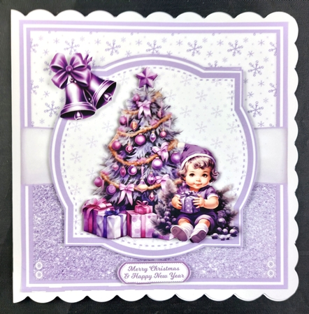 PURPLE CHRISTMAS MIX by Linda Short