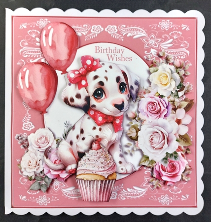 Birthday Pups #14 by Linda Short