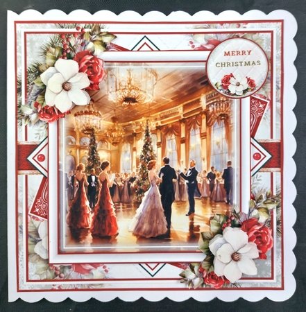 The Christmas Ballroom Mini Page Kit  by Linda Short