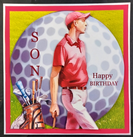 GOLF BIRTHDAY 2 by Linda Short