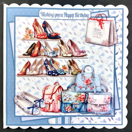 Handbags and shoes no flowers by Linda Short