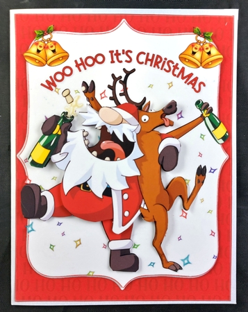 Woo Hoo Its Christmas 7x7 & A5 mini kit by Linda Short