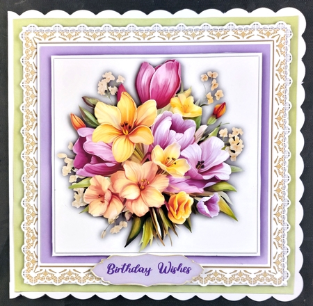 8x8 Mini Kit , Beautiful Spring Infusion by Linda Short