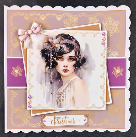 Flapper Girl Winter Toppers Set by Linda Short