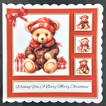 Wishing You A Beary Merry Christmas by Linda Short
