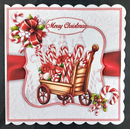 Candy Cane Christmas 2 Mini Kit  by Linda Short