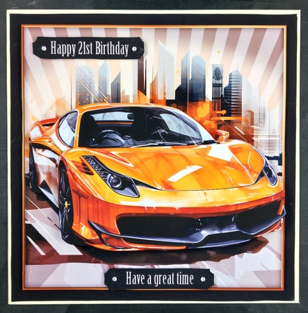 Sports Car 2 mini kit by Linda Short