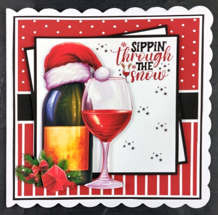SIPPING THROUGH THE SNOW by Linda Short