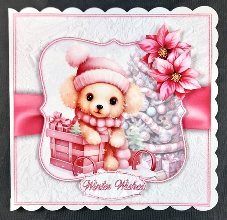 Pink Animal Christmas  by Linda Short