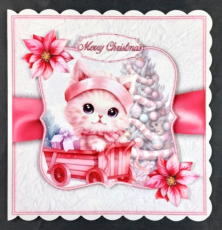 Pink Animal Christmas  by Linda Short